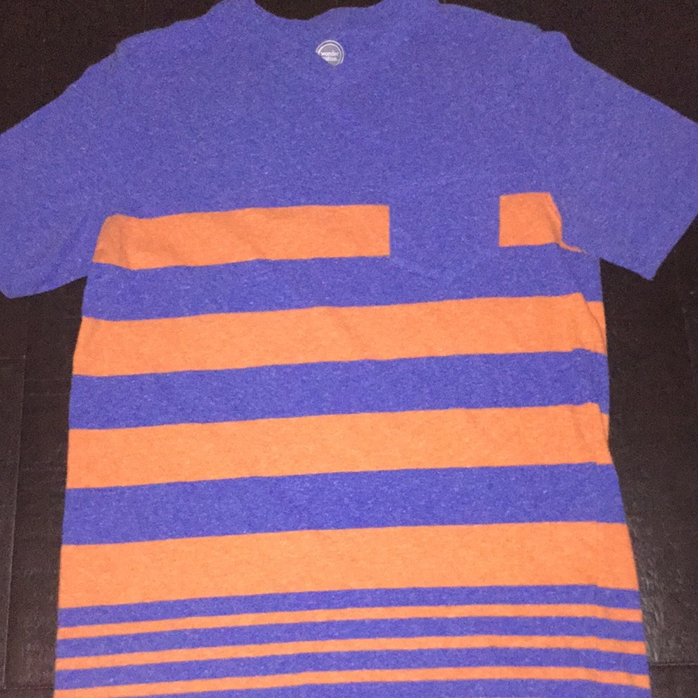 Striped v neck